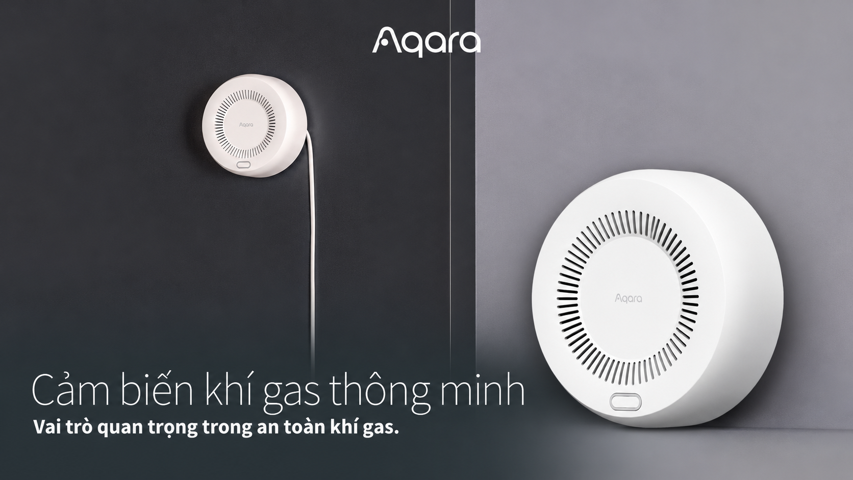 Cảm biến báo rò gỉ Gas thông minh Aqara