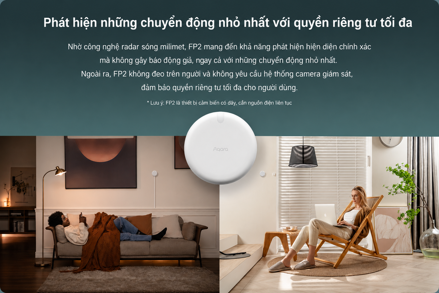 Cảm biến hiện diện Aqara FP2