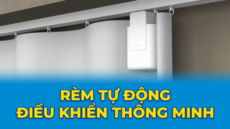 Rèm tự động điều khiển thông minh - Thái Hưng Smart Home