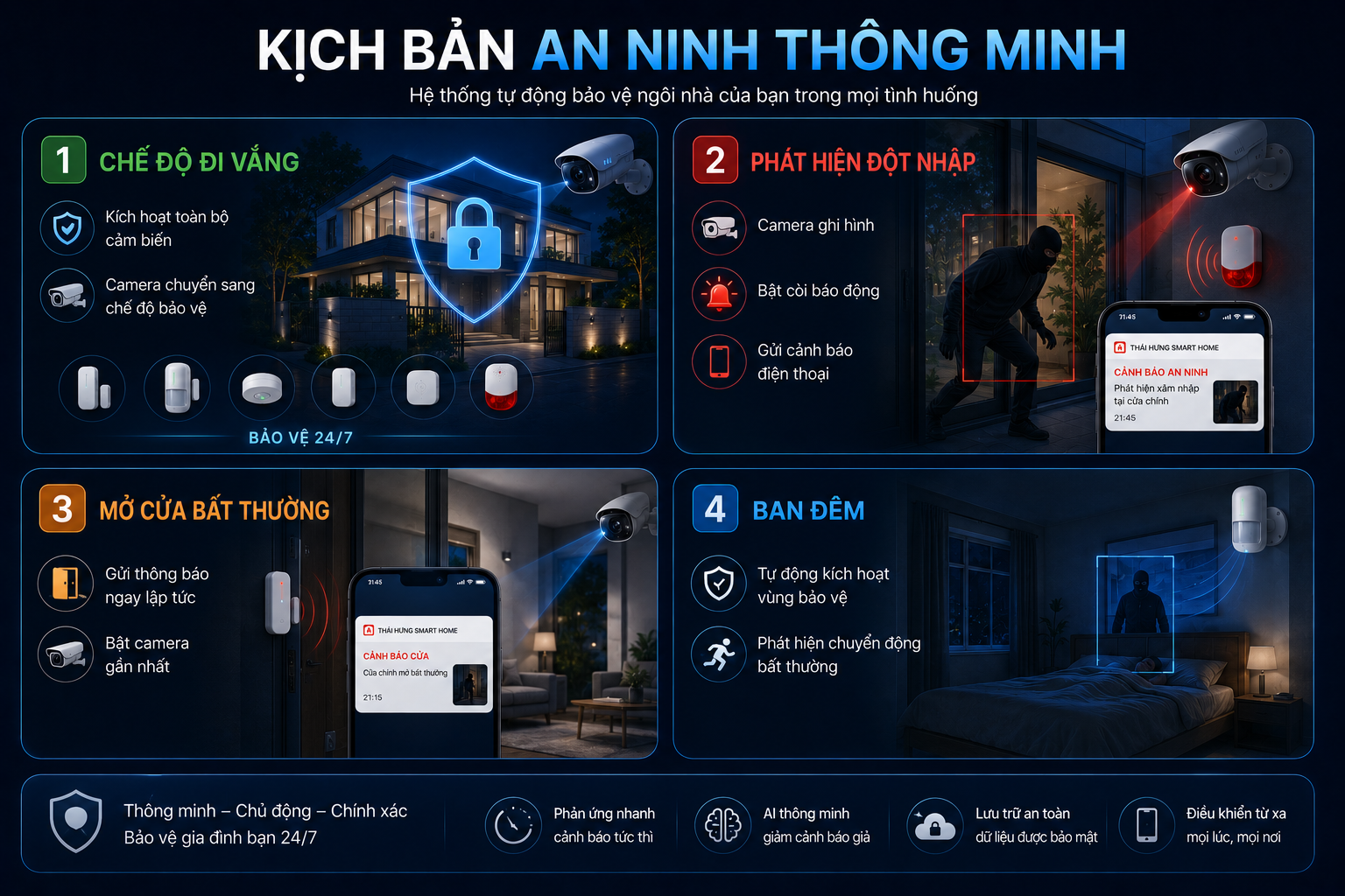 Các kịchbản hệ thống an ninh phổ biến