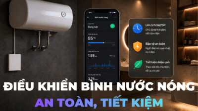 ĐIều khiển bình nước nóng thông minh