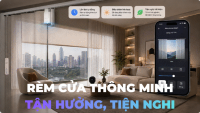 Rèm cửa tự động thông minh