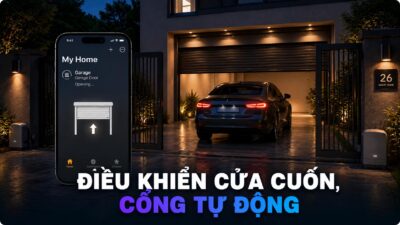 Điều khiển cửa cuốn tự động