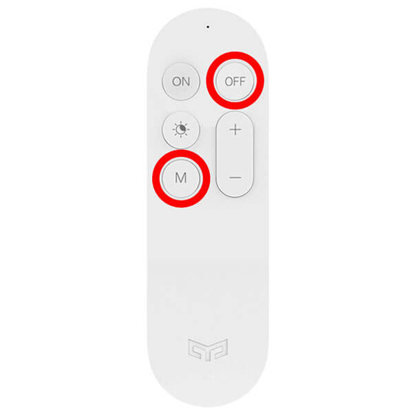 remote control yeelight 1