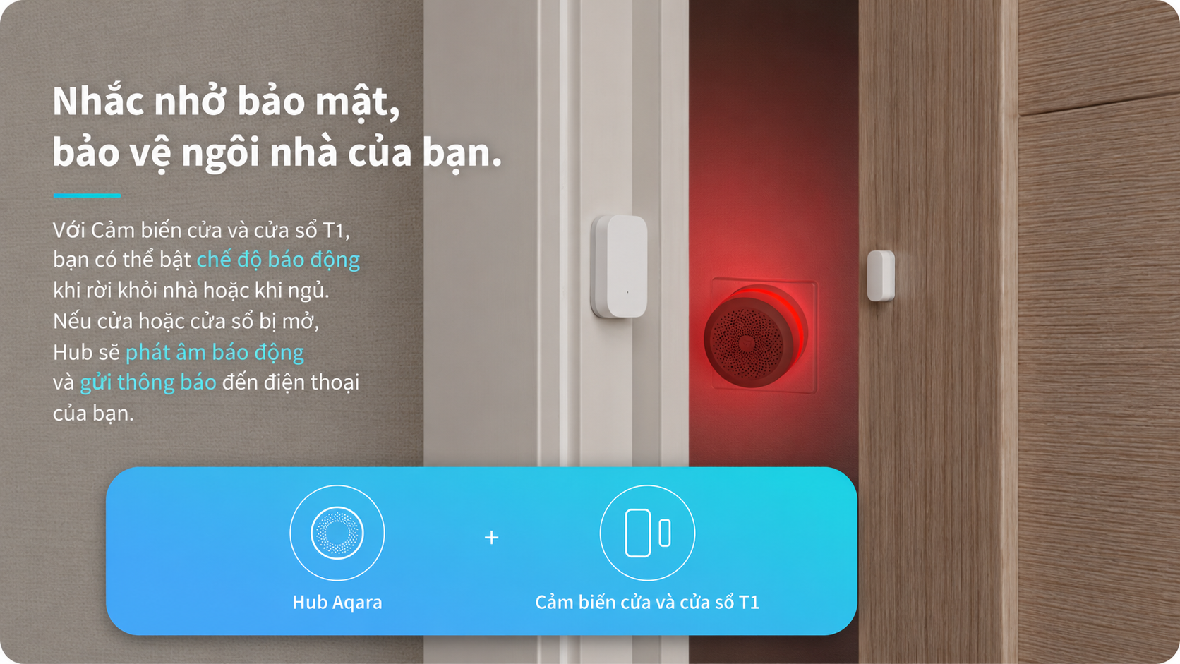 Cảm biến cửa thông minh Aqara T1