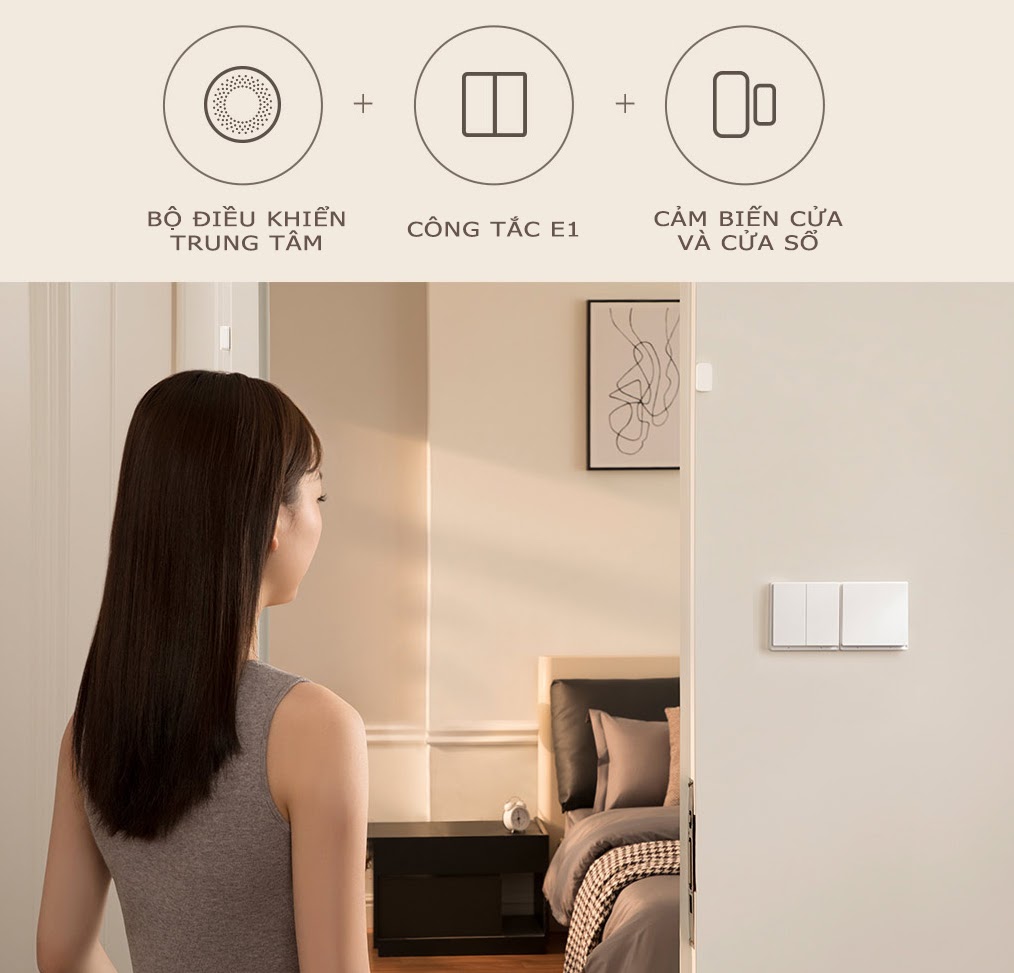 Công tắc Aqara E1 Smart Wall Switch