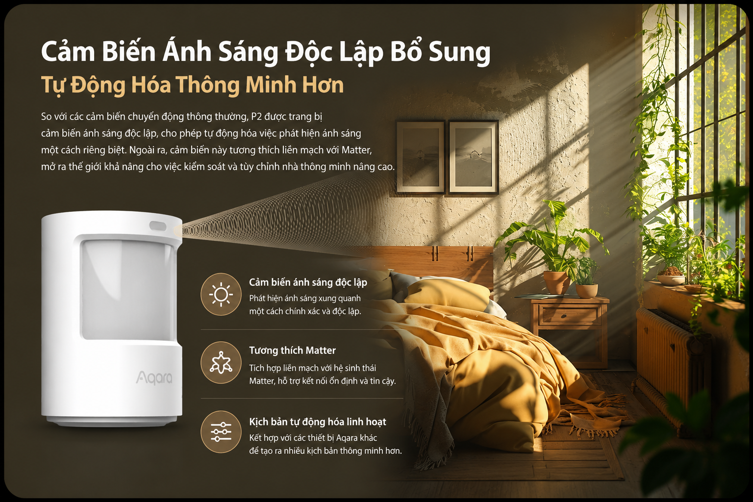 Cảm biến chuyển động Aqara P2
