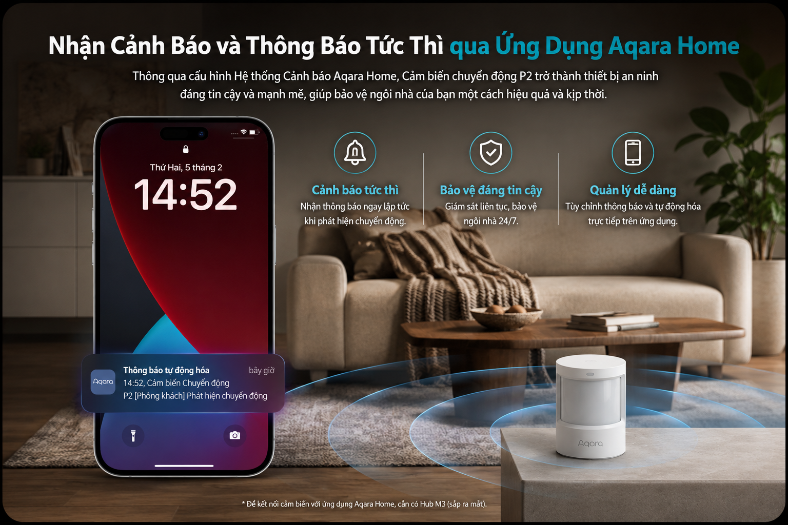 Cảm biến chuyển động Aqara P2