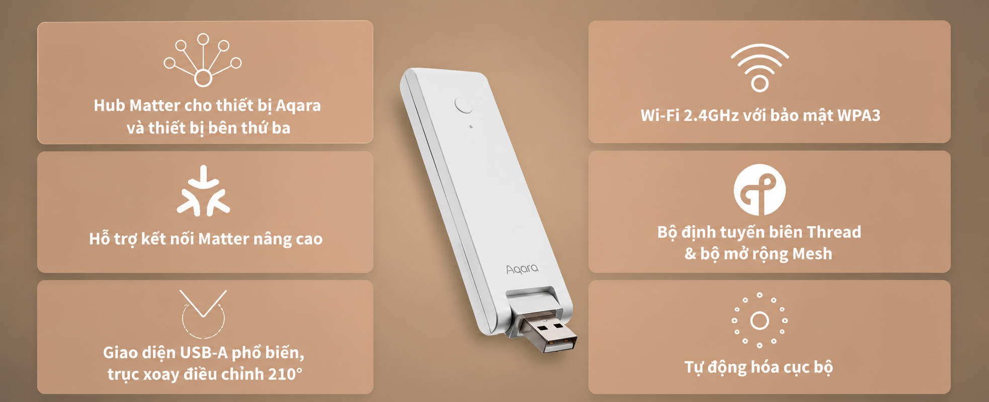 Aqara HUB M100 kết nối đa nền tảng