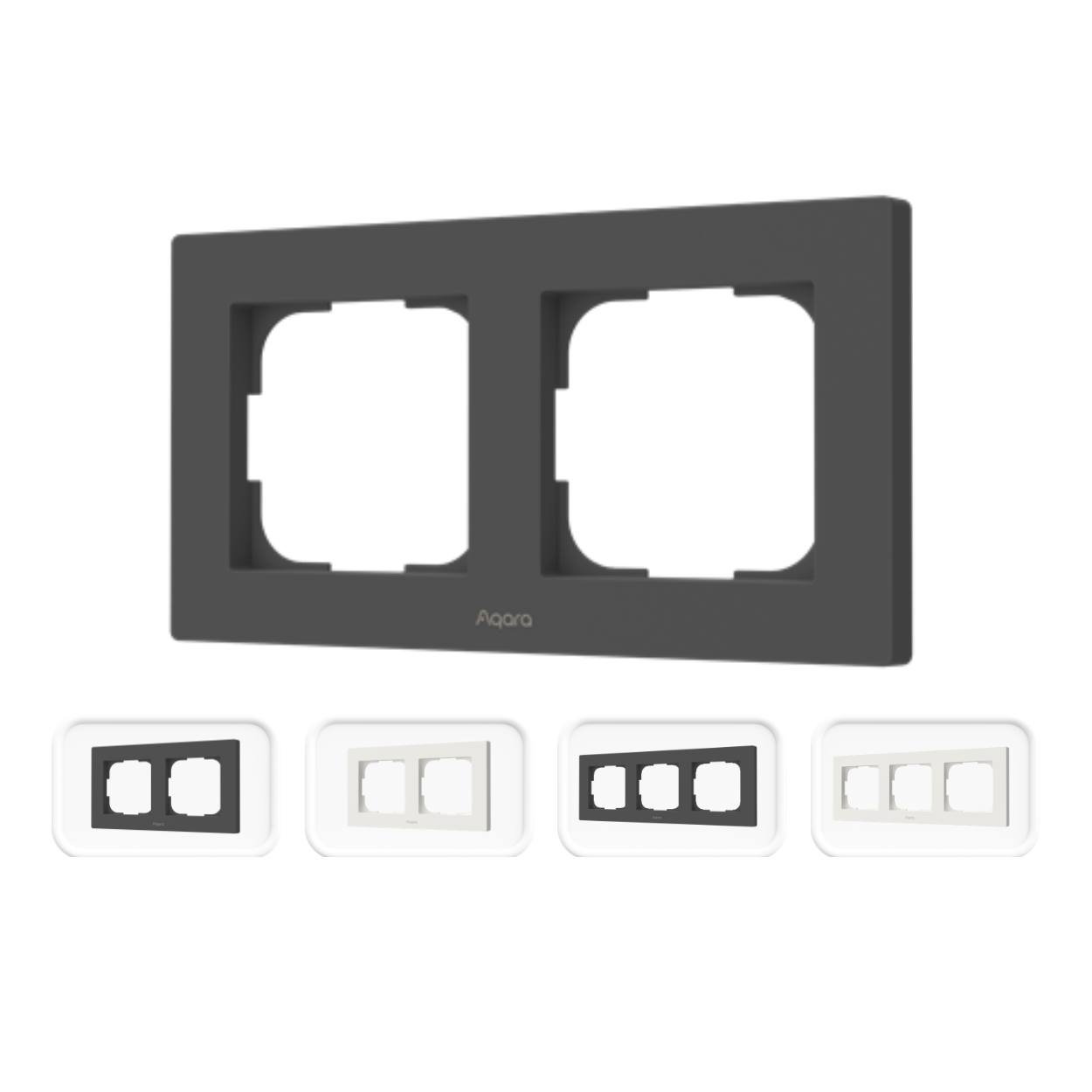 Các loại Khung công tắc âm tường Công tắc vuông Aqara - Aqara Smart Wall Switch Frame