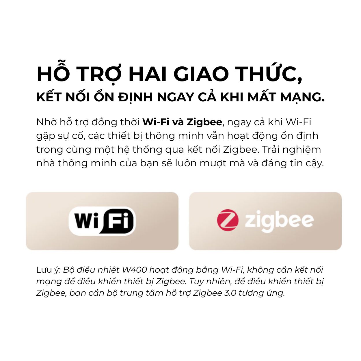 Bộ điều nhiệt Aqara W400 (VRF) Zigbee, Apple Homekit - Aqara Thermostat W400 (WT-A01D) 5 Aqara Thermostat W400