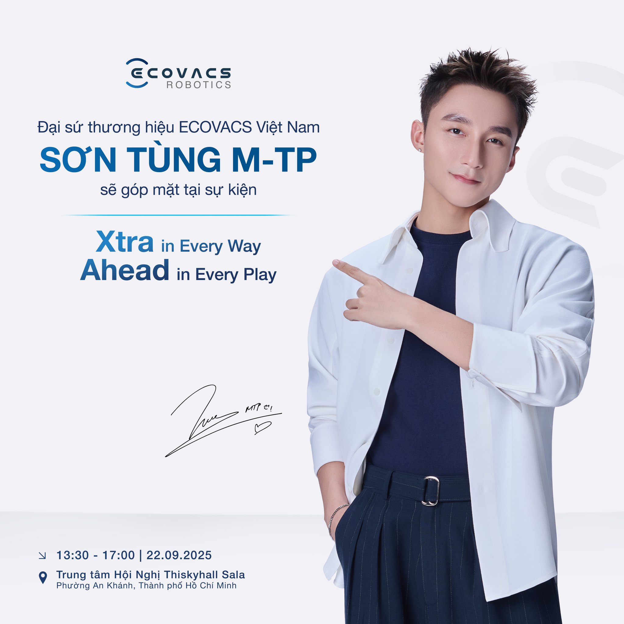 ECOVACS công bố Đại sứ Thương hiệu