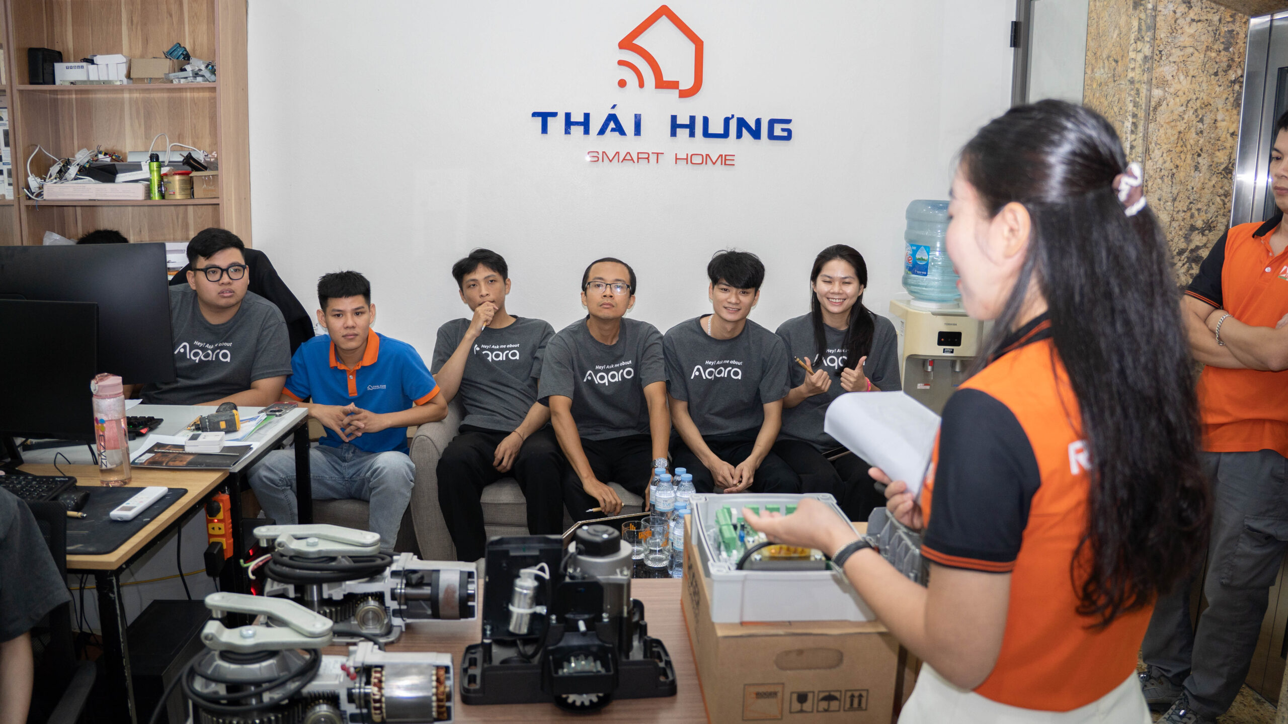 Buổi đào tạo sản phẩm Cổng tự động Roger