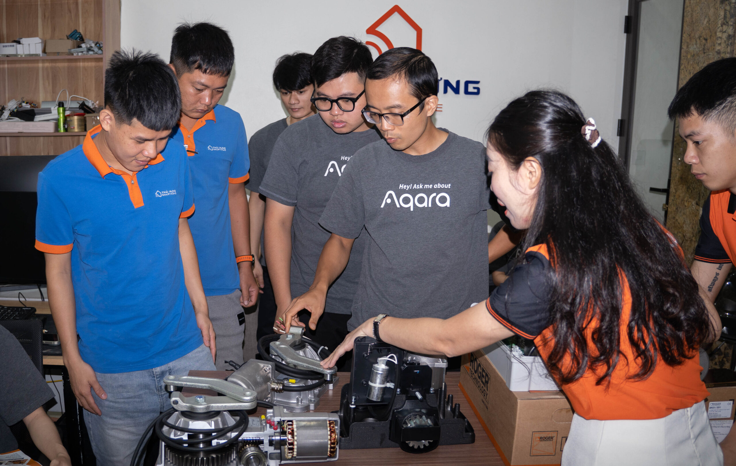 Buổi đào tạo sản phẩm Cổng tự động Roger