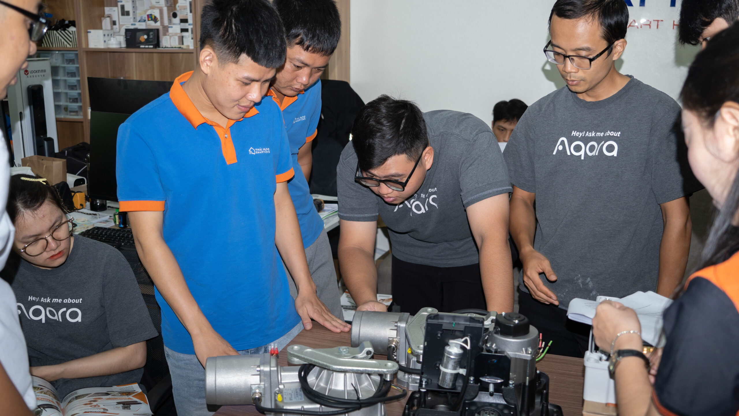 Buổi đào tạo sản phẩm Cổng tự động Roger