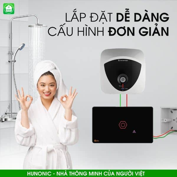 Công tắc chống giật bình nóng lạnh
