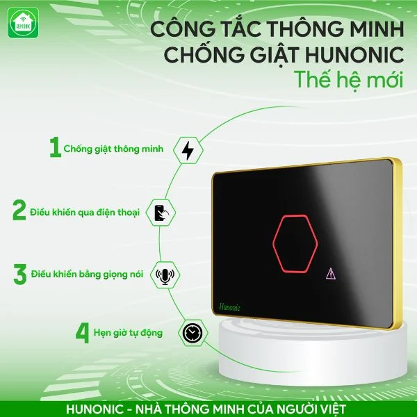 Công tắc chống giật bình nóng lạnh