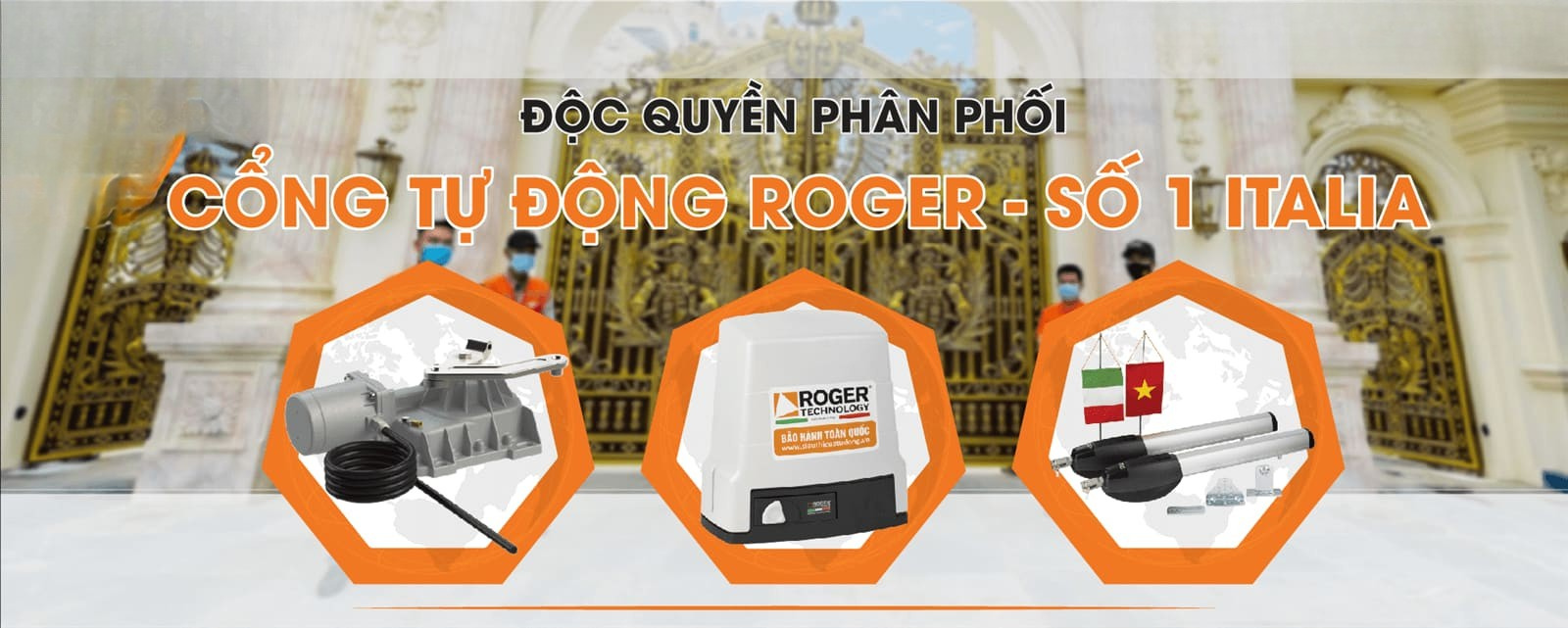 Buổi đào tạo sản phẩm Cổng tự động Roger