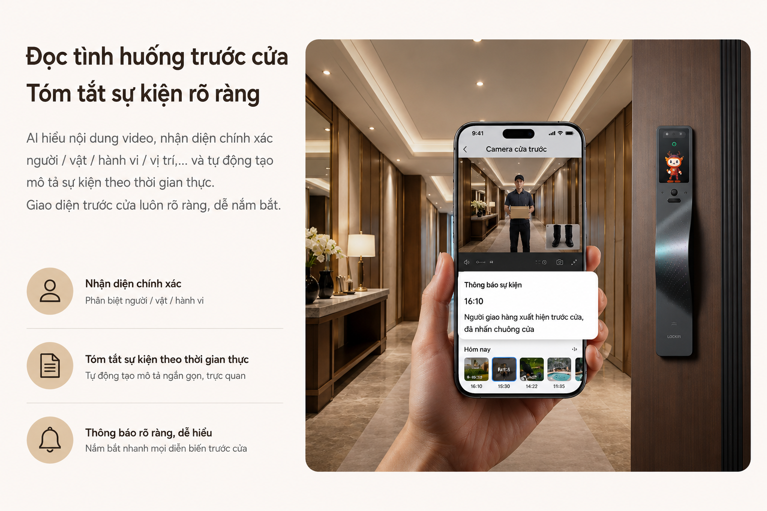 Khóa thông minh Lockin V7 Max