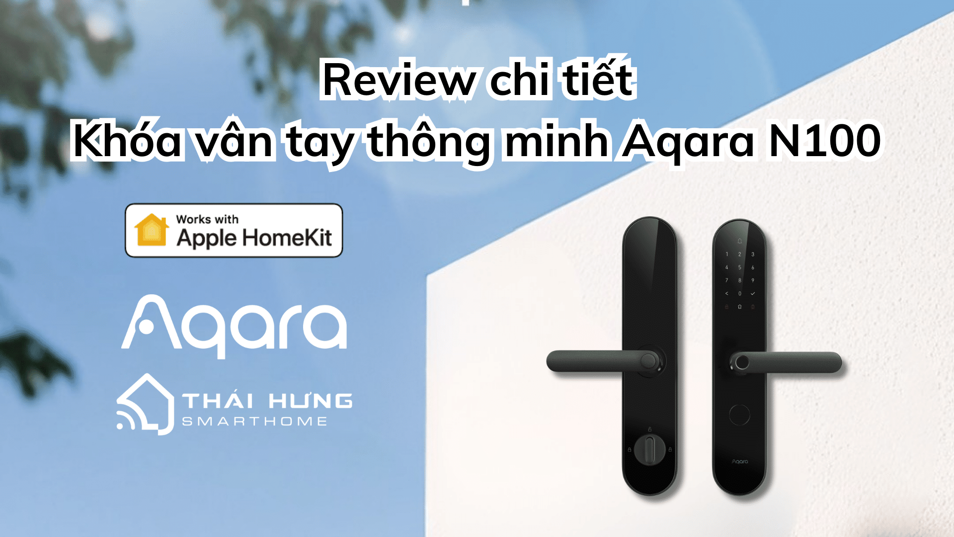 khóa vân tay thông minh Aqara N100