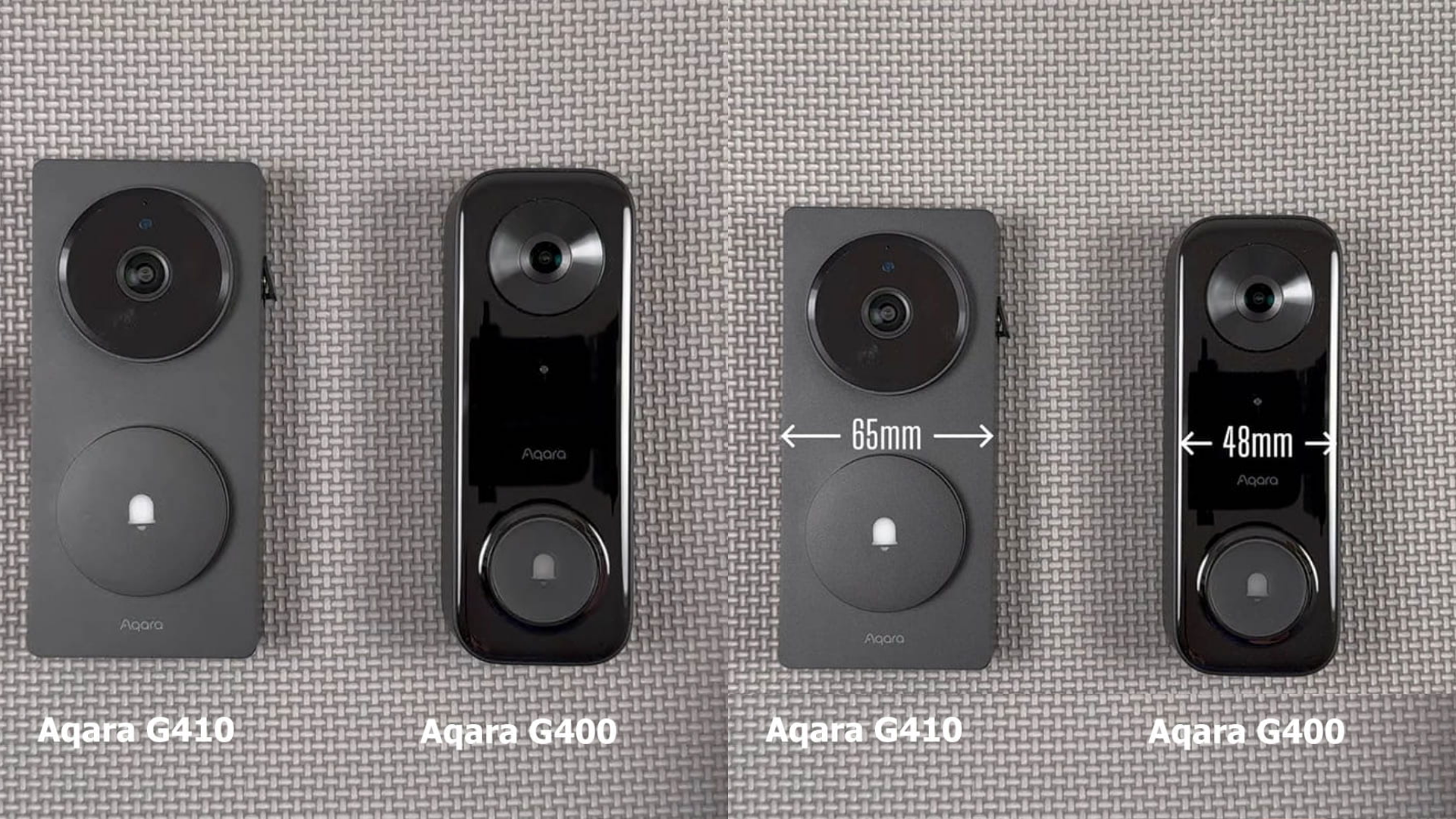 So Sánh Chuông Cửa Aqara G400 Và G410