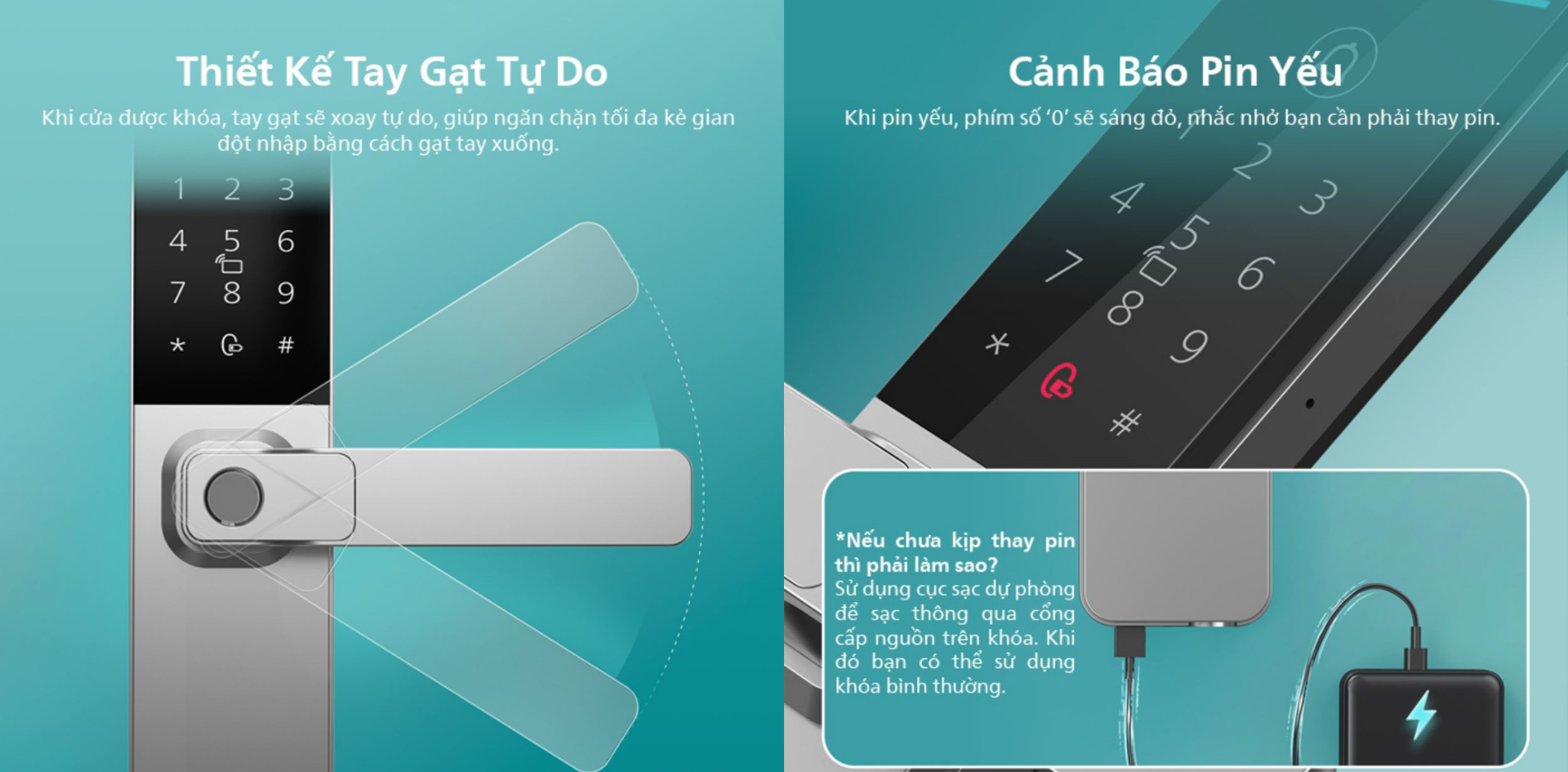 So Sánh Khóa Philips DDL615 Và DDL609