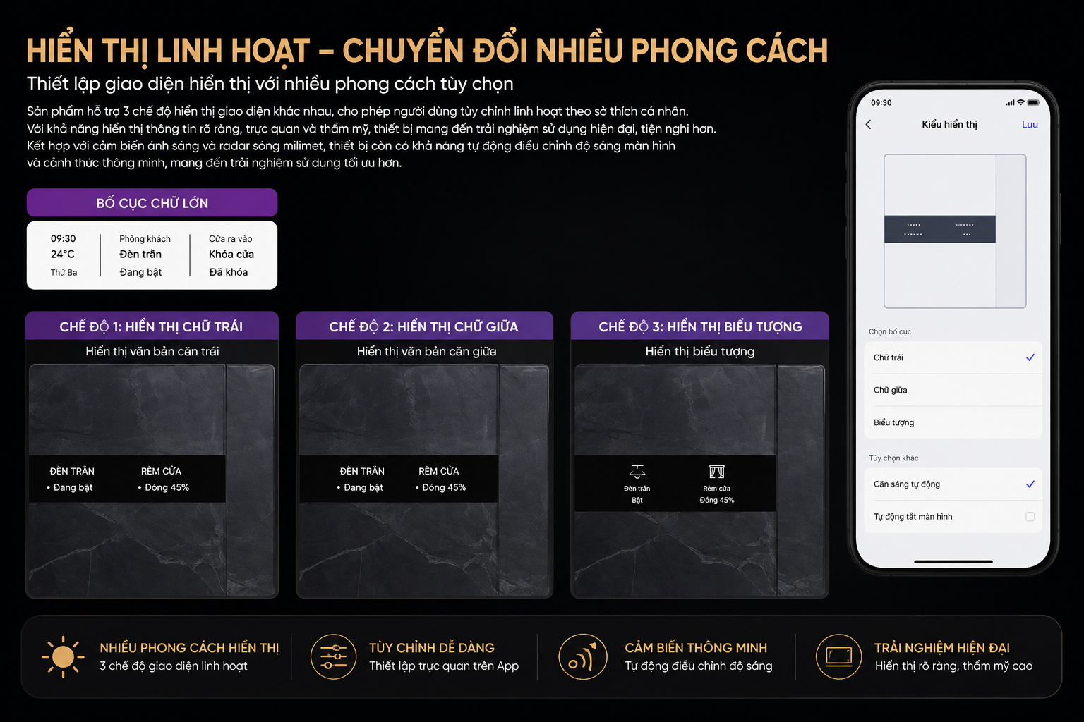 Công tắc Aqara H1 Elite