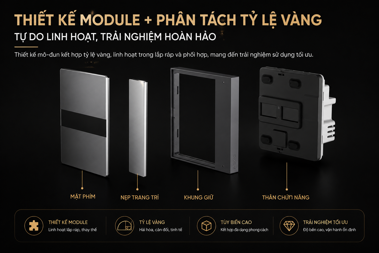 Công tắc Aqara H1 Elite