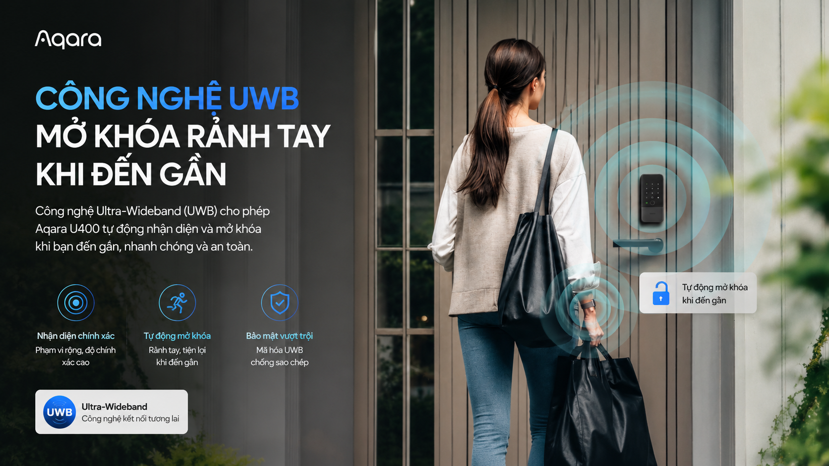 Aqara U400 hỗ trợ Samsung Homekey