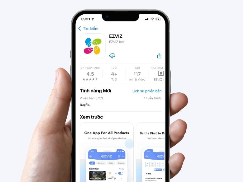 Ứng dụng Ezviz