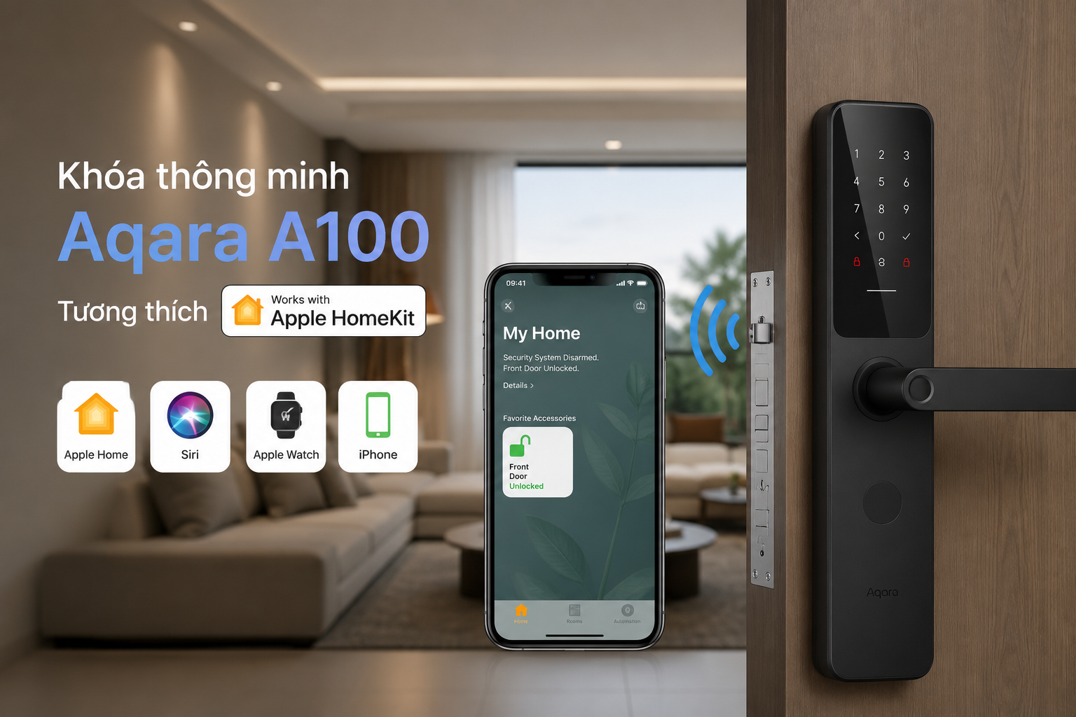 Khóa thông minh Aqara A100