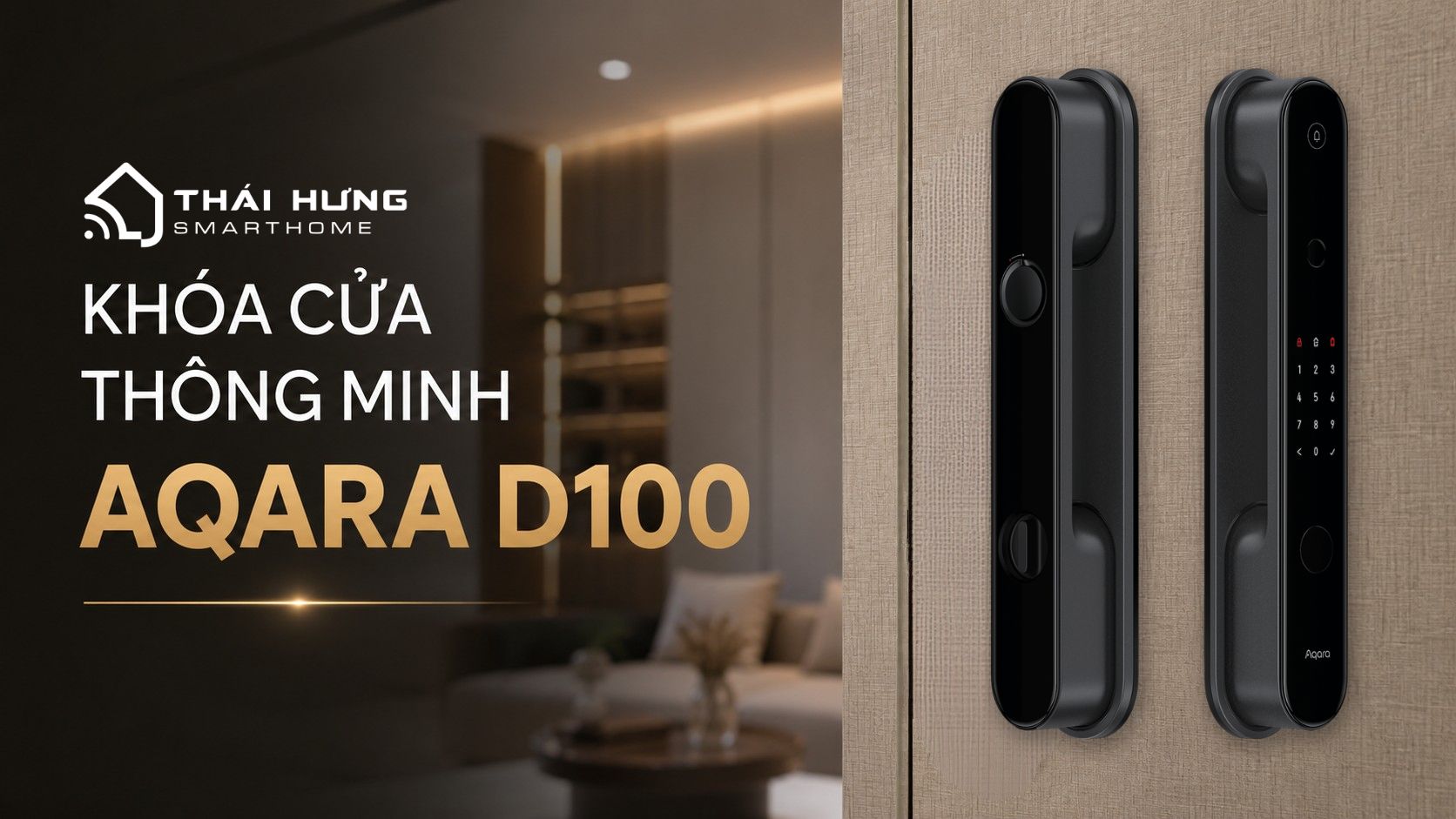 Khóa cửa thông minh Aqara D100