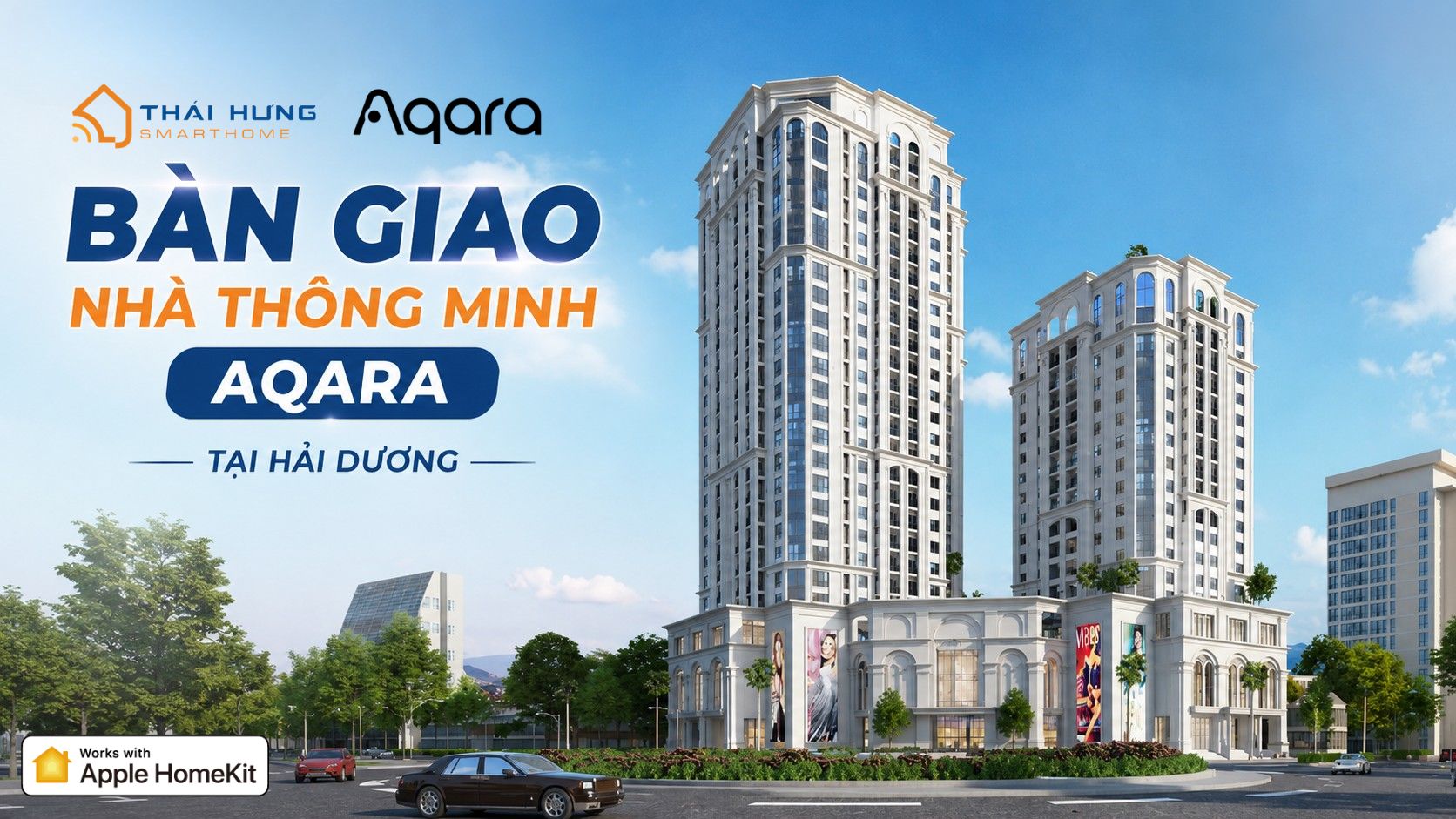 Bàn giao nhà thông minh Aqara tại Hải Dương