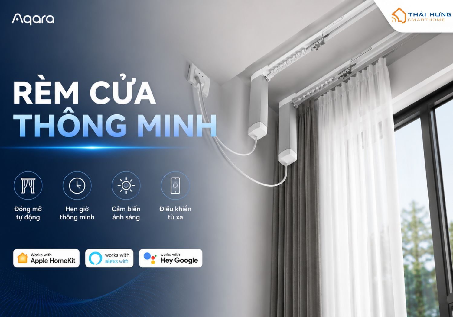 Động cơ rèm thông minh Aqara
