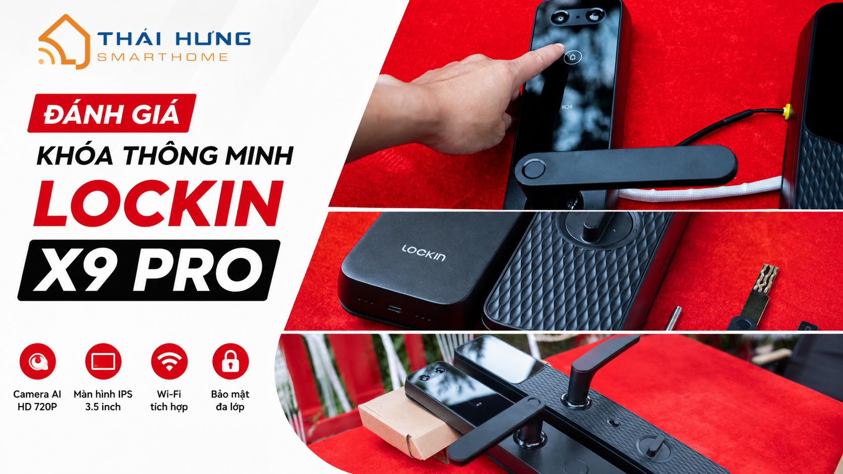 Khóa thông minh Lockin X9 Pro