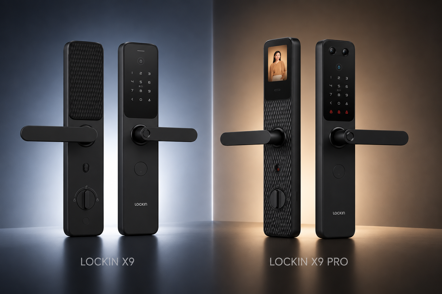 So sánh khóa thông minh Lockin X9 và X9 Pro