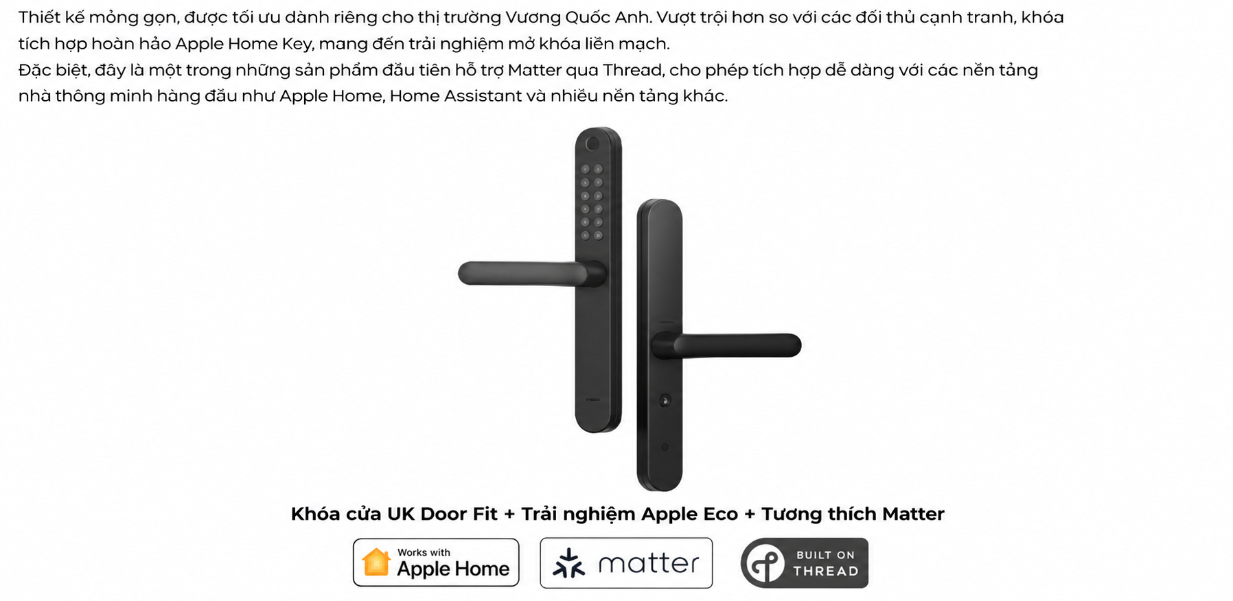Khóa cửa nhôm thông minh Aqara U600