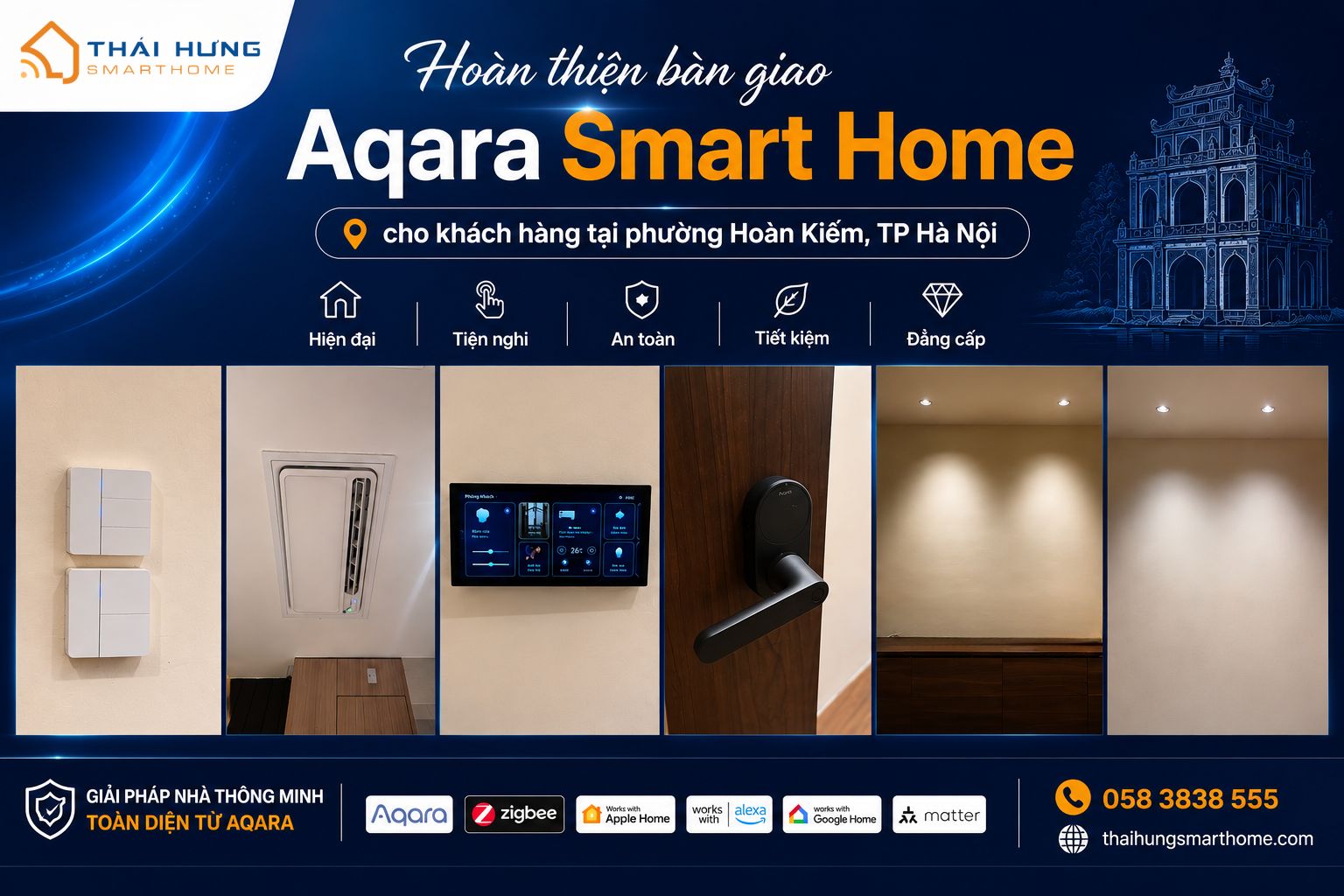 Bàn giao Aqara Smart Home cho khách hàng tại Hà Nội