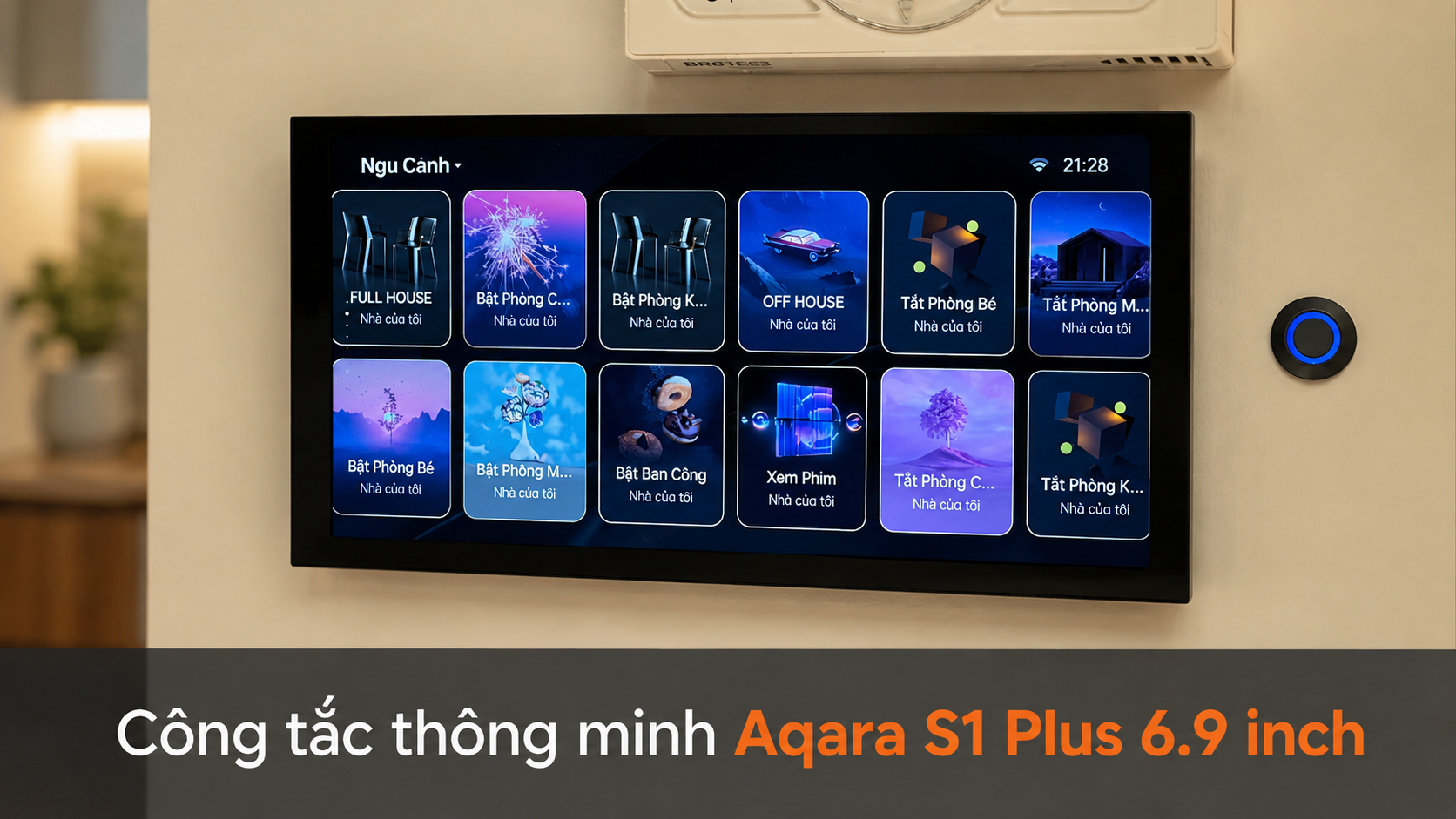 Công tắc thông minh Aqara S1 Plus