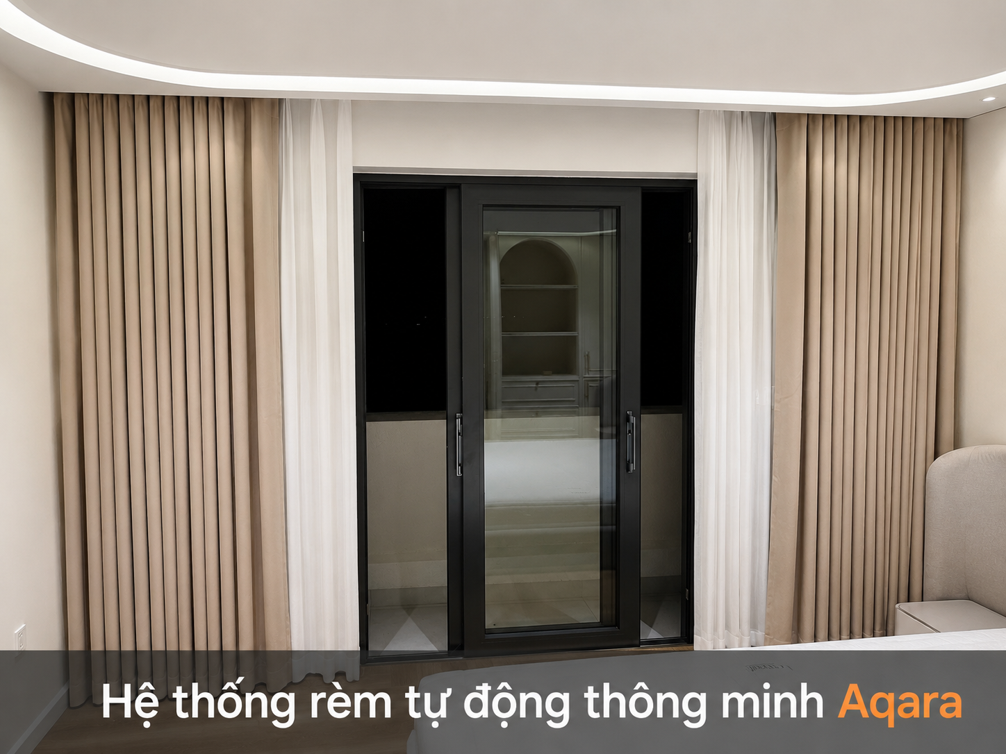 Rèm tự động Aqara