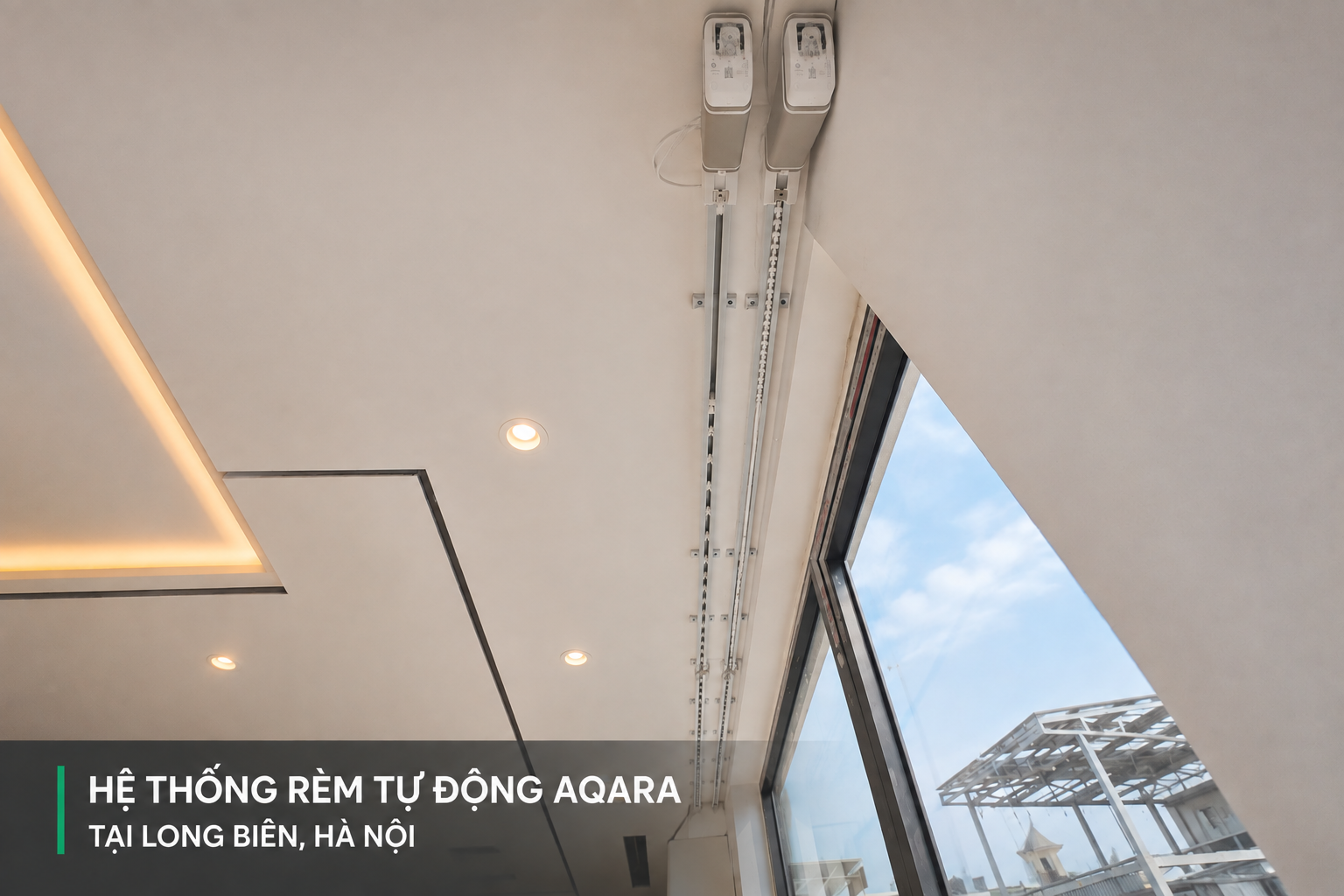 Bàn giao hệ thống nhà thông minh Hunonic và Aqara cho khách hàng tại Long Biên, Hà Nội