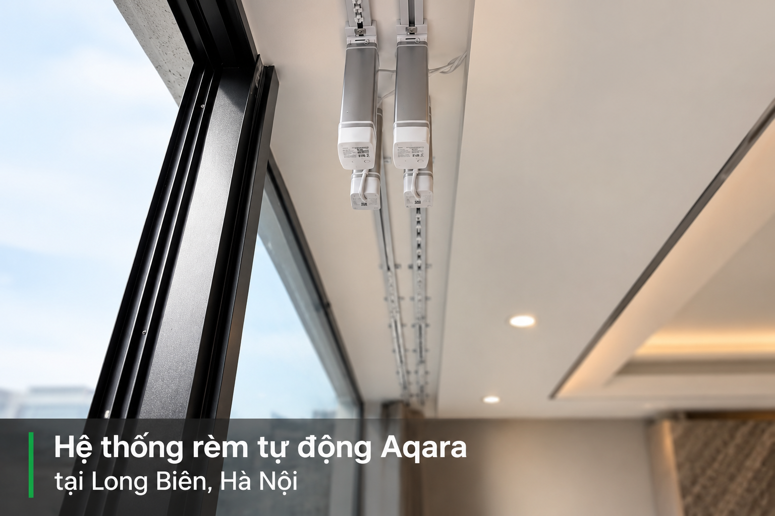 Bàn giao hệ thống nhà thông minh Hunonic và Aqara cho khách hàng tại Long Biên, Hà Nội