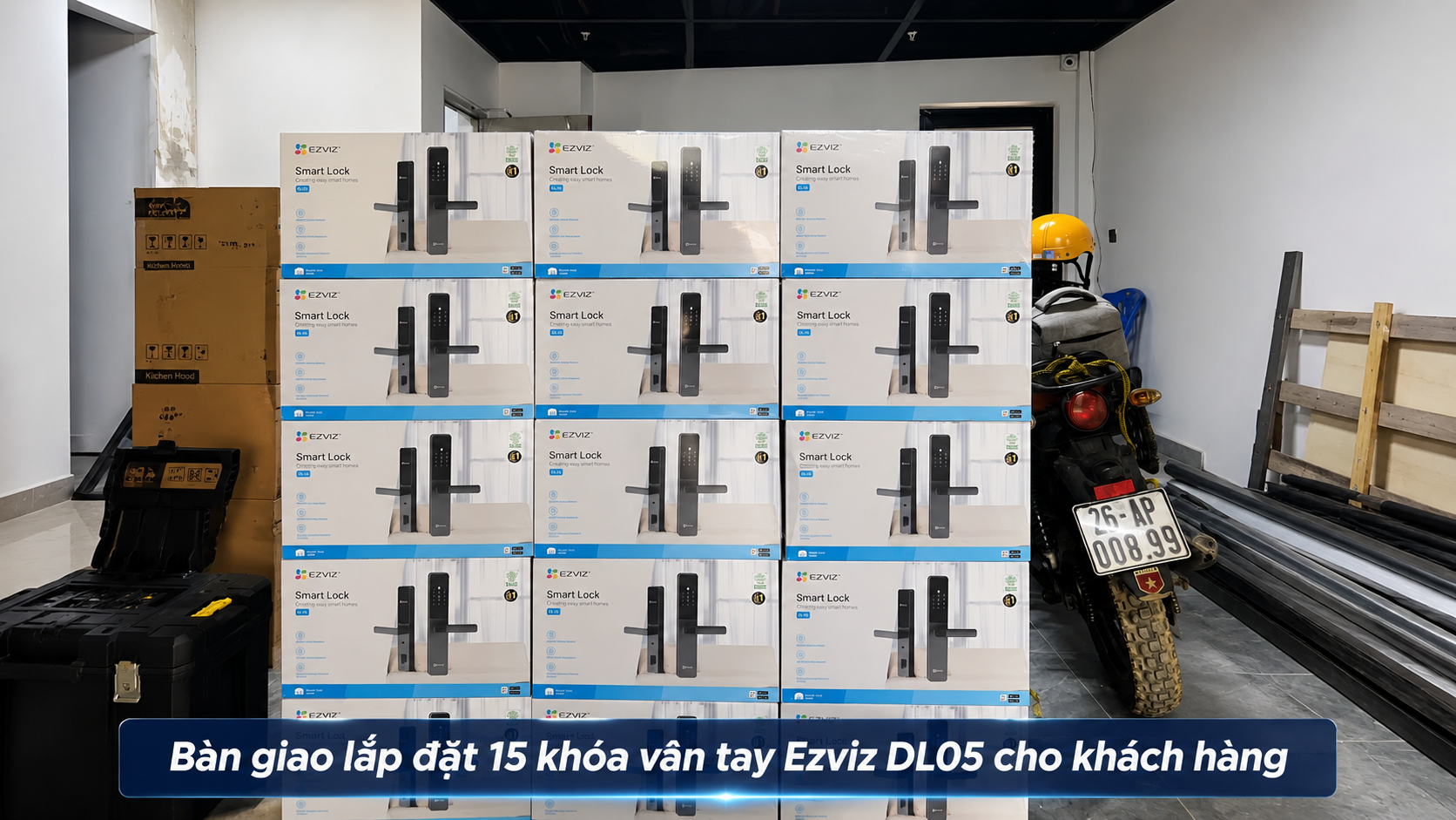 Khóa thông mminh Ezviz DL05