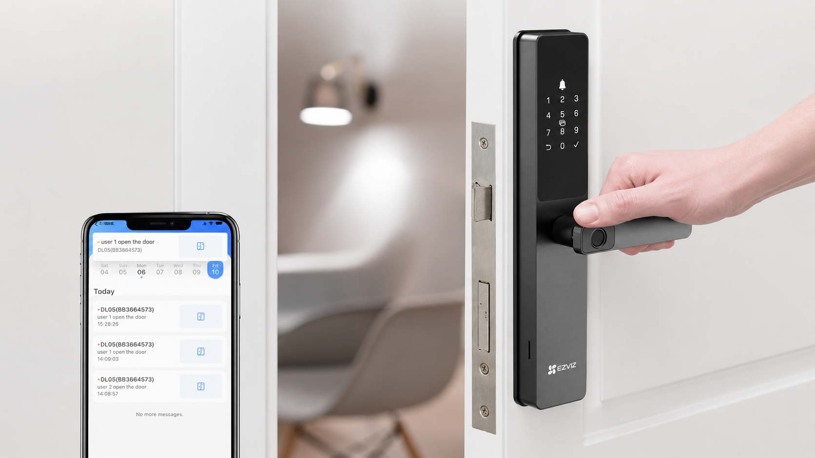 Khóa vân tay thông minh Ezviz DL05