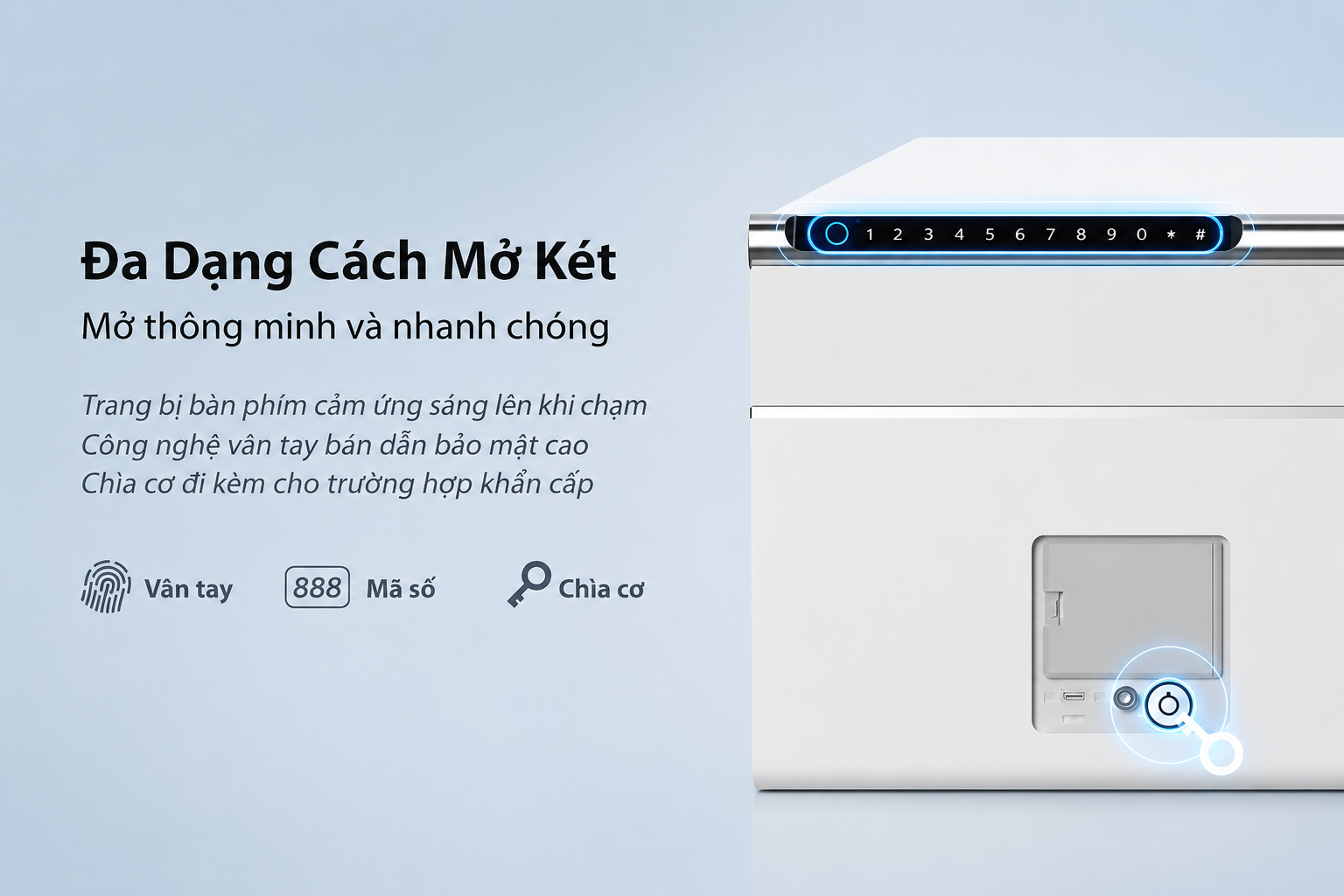 Két sắt thông minh mini Philips SBX102