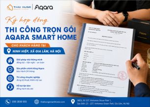 Khảo sát thi công trọn gói Aqara Smart Home