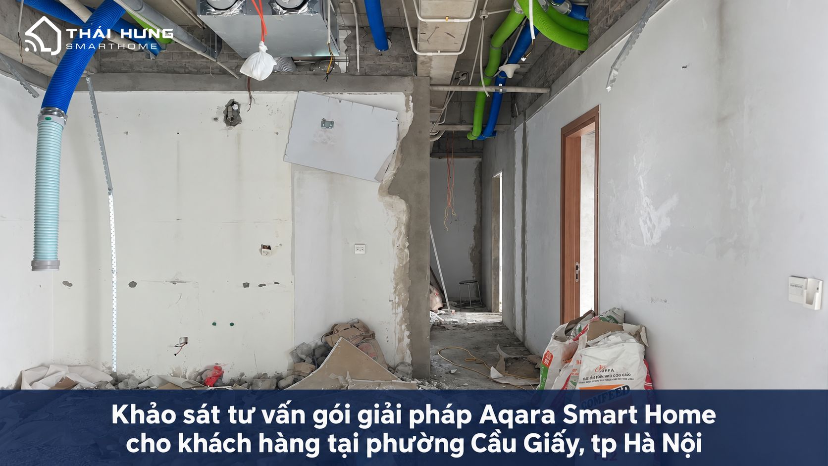 Khảo sát Aqara Smart Home tại Cầu Giấy , Hà Nội