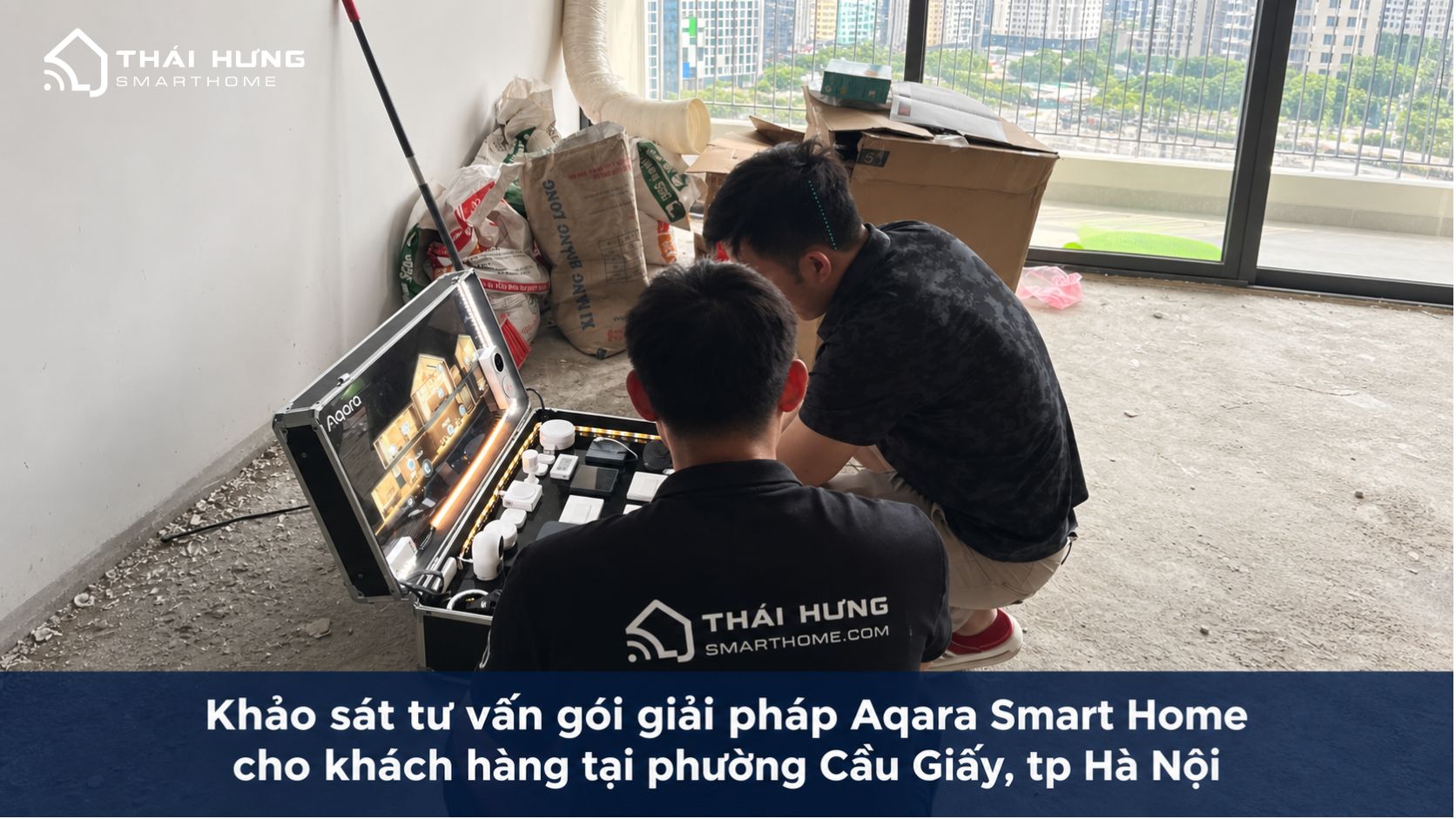 Khảo sát Aqara Smart Home tại Cầu Giấy , Hà Nội