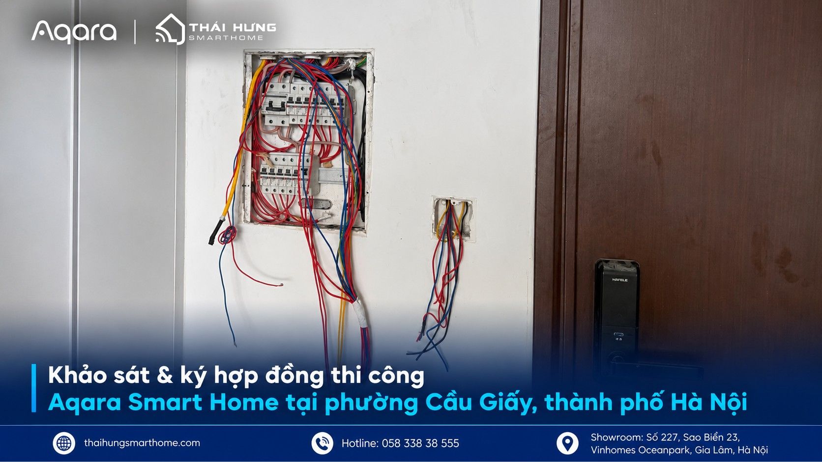 Ký hợp đồng thi công Aqara Smart Home tại Cầu Giấy, Hà Nội