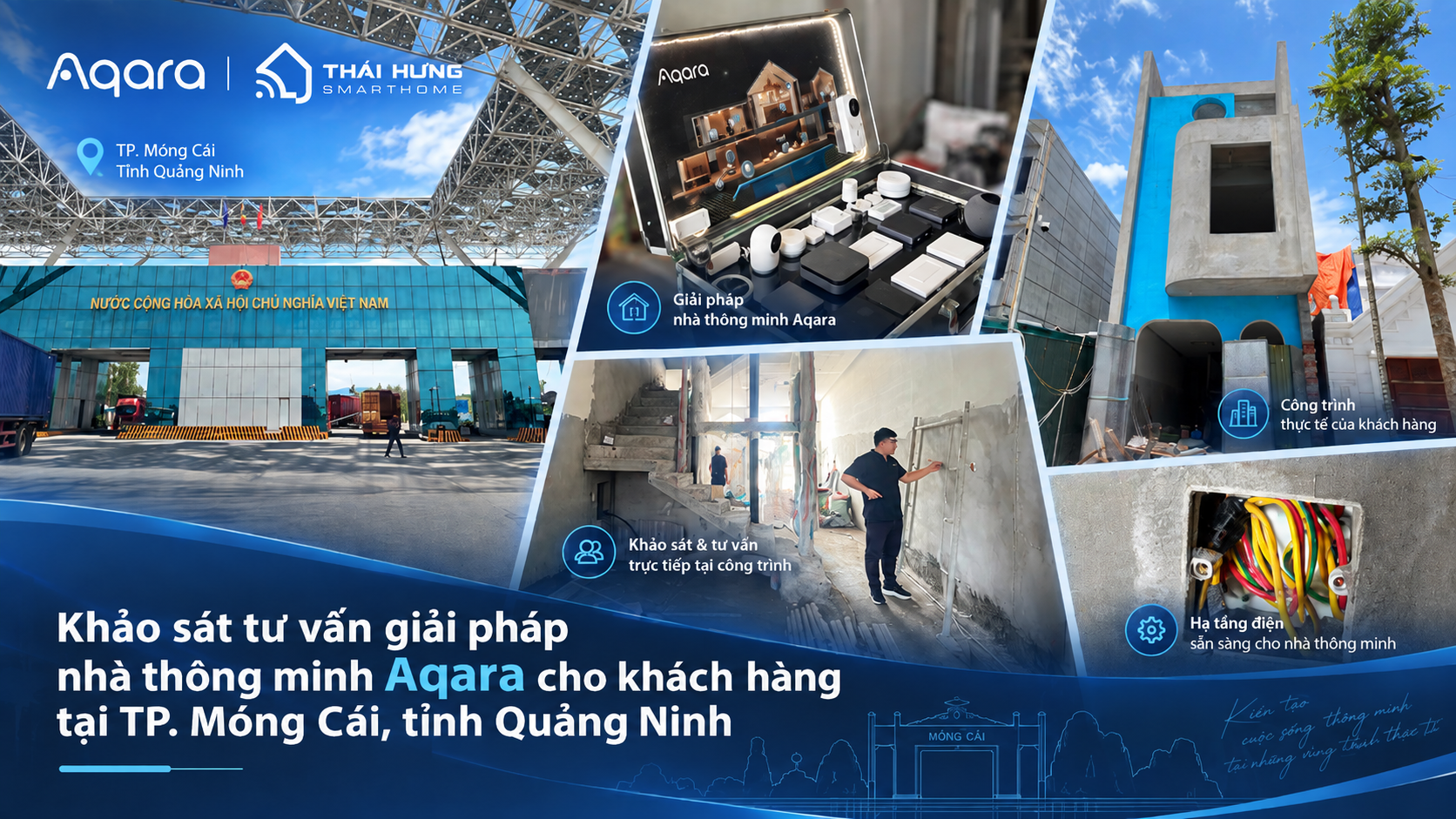 Tư vấn giải pháp Aqara Smart Home tại TP Móng Cái, tỉnh Quảng Ninh
